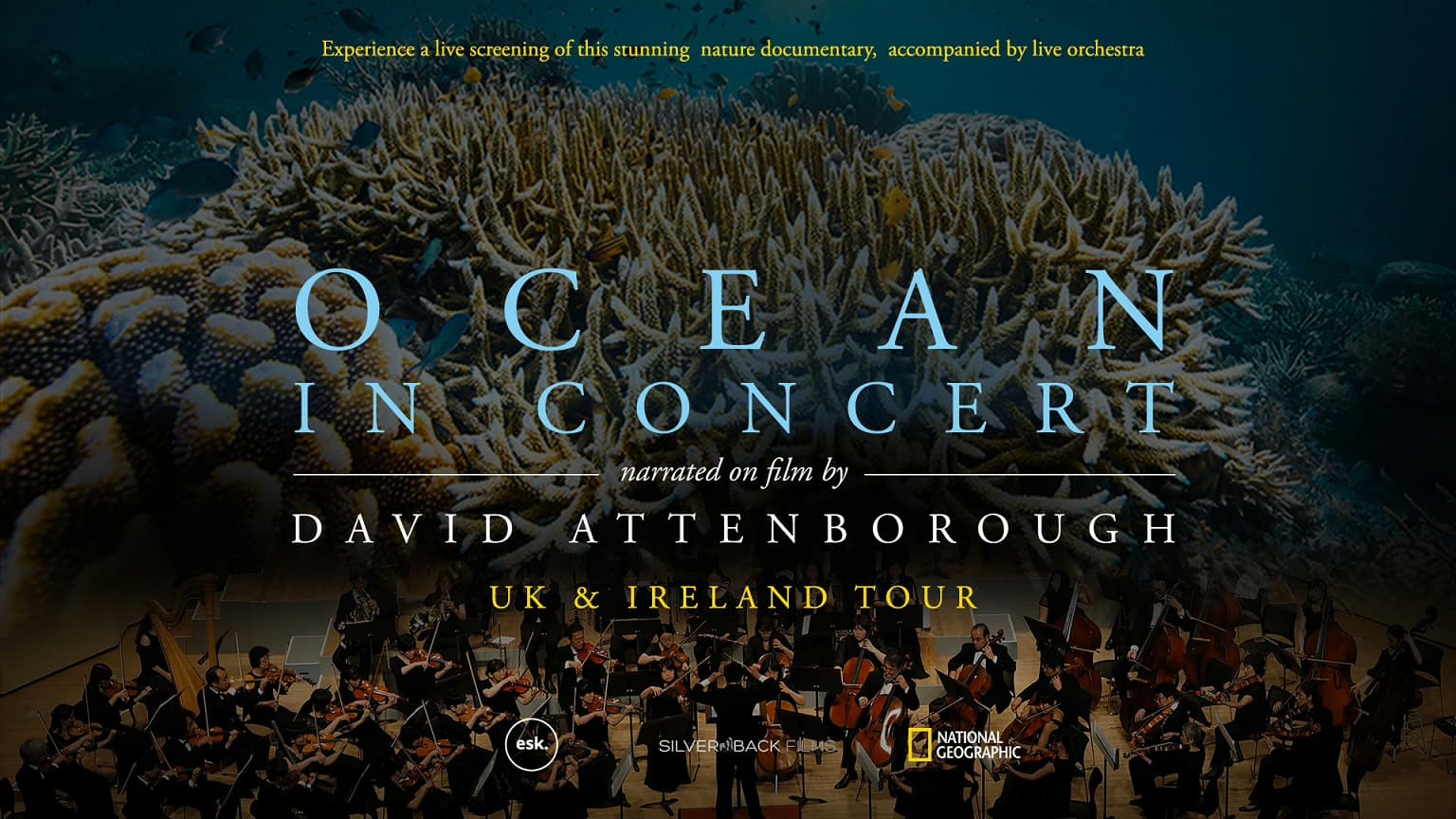 Experience Ocean with David Attenborough Live in Birmingham This March