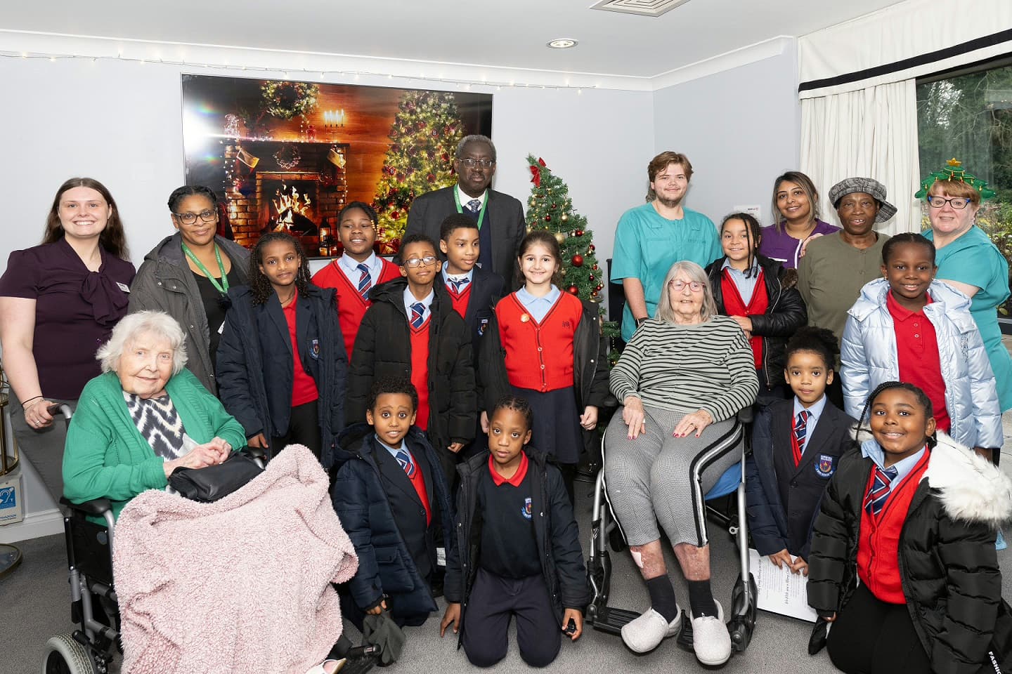 Care UK’s ‘Step into Christmas’ Brings Seasonal Cheer to Edgbaston