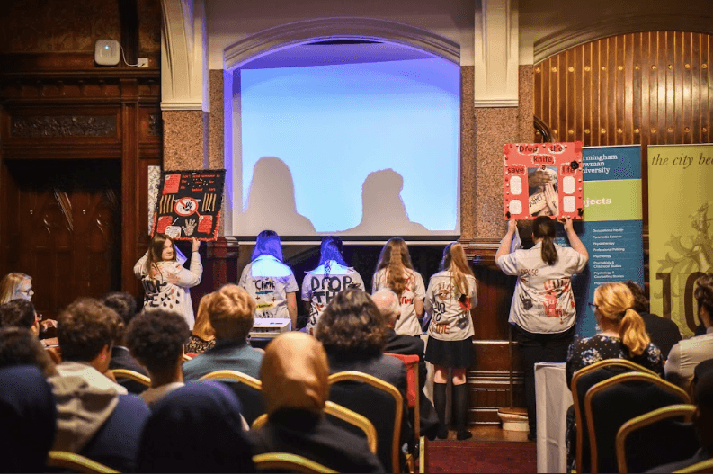 Inspiring Change: Birmingham Students Tackle Knife Crime with Award-Winning Project