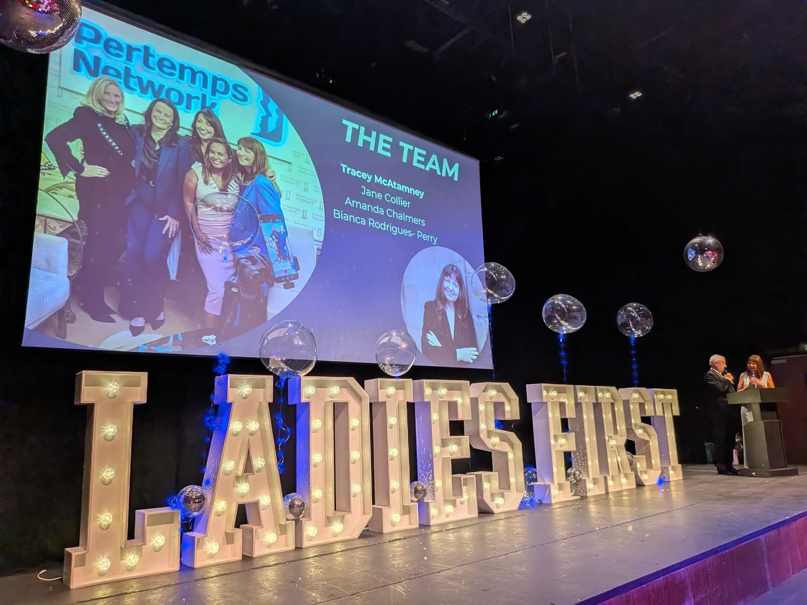 The stage is set for an inspirational night