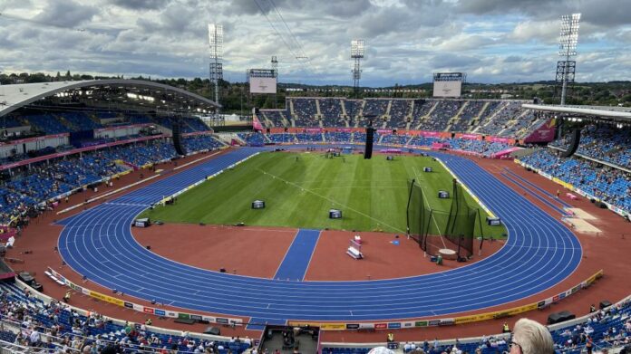 Alexander Stadium during the 2022 Commonwealth Games